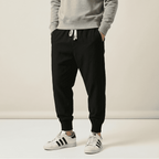 Shenyu Flow Pants in black, front view