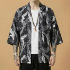 Shodo Kimono in grey, front view